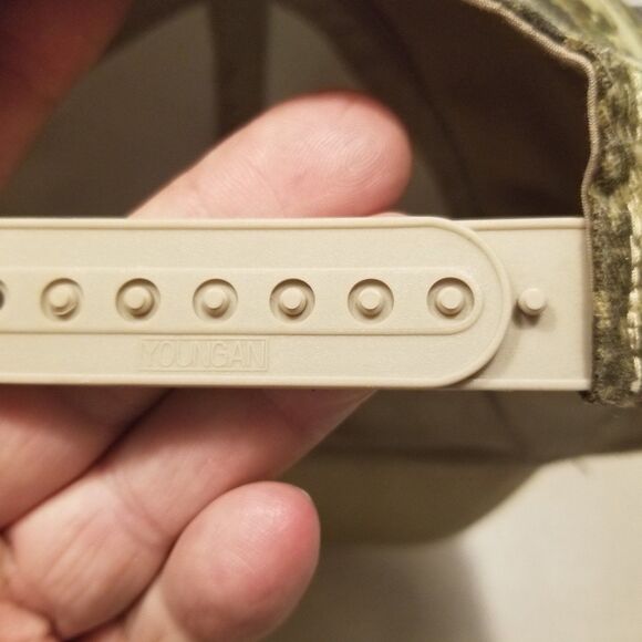 Vintage Nascar Pure American Power Snapback Hat Cap Realtree Camo Big Logo KUDZU - Picture 7 of 8